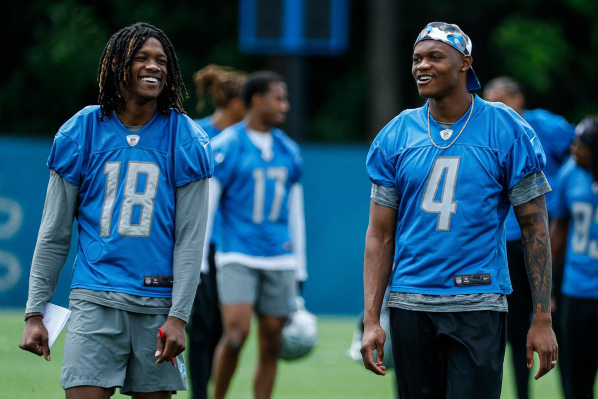 Detroit Lions wideout DJ Chark